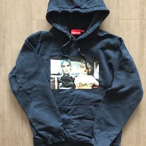 Supreme Nan Goldin Misty Hooded Sweatshirt - Navy